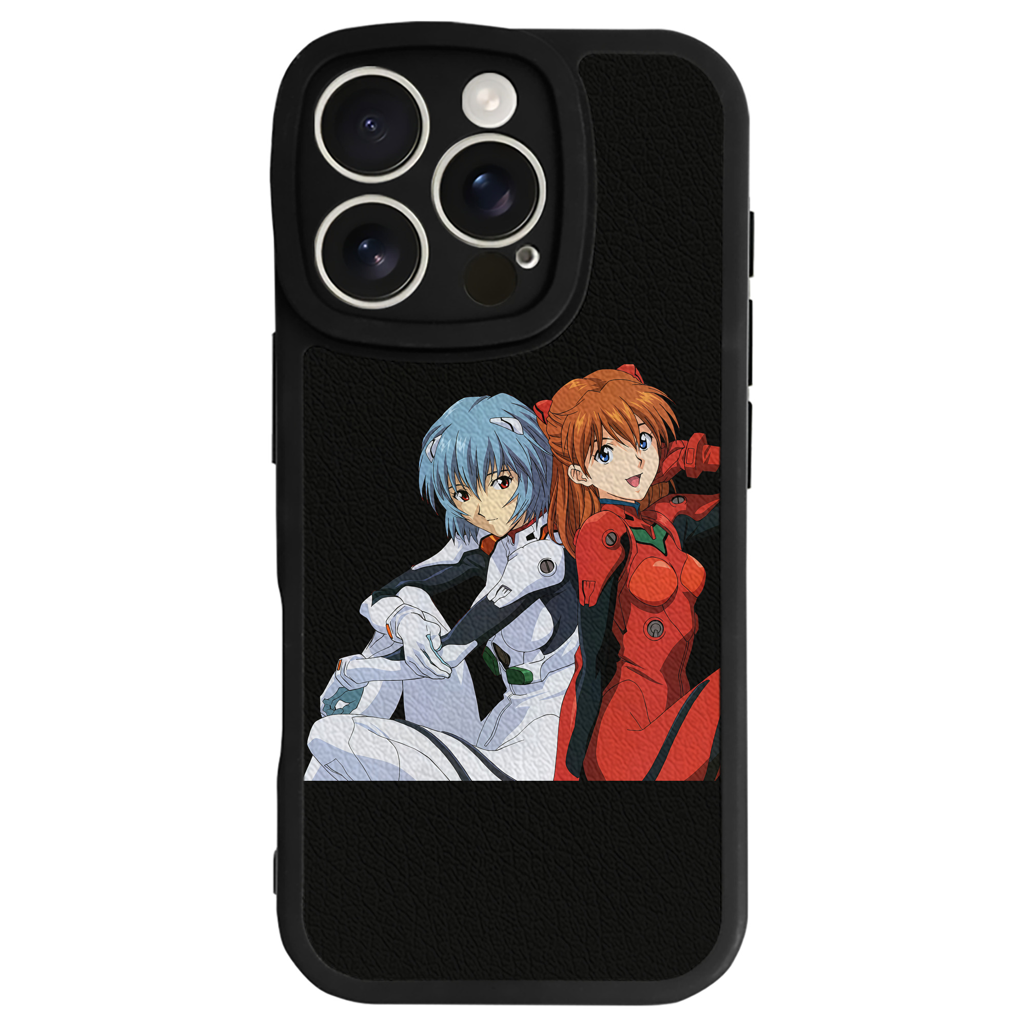 （画像用） EVA 新世紀エヴァンゲリオン 【iPhone 16シリーズ対応】シリコンスマホケース（レザー調） 材質：シリコン